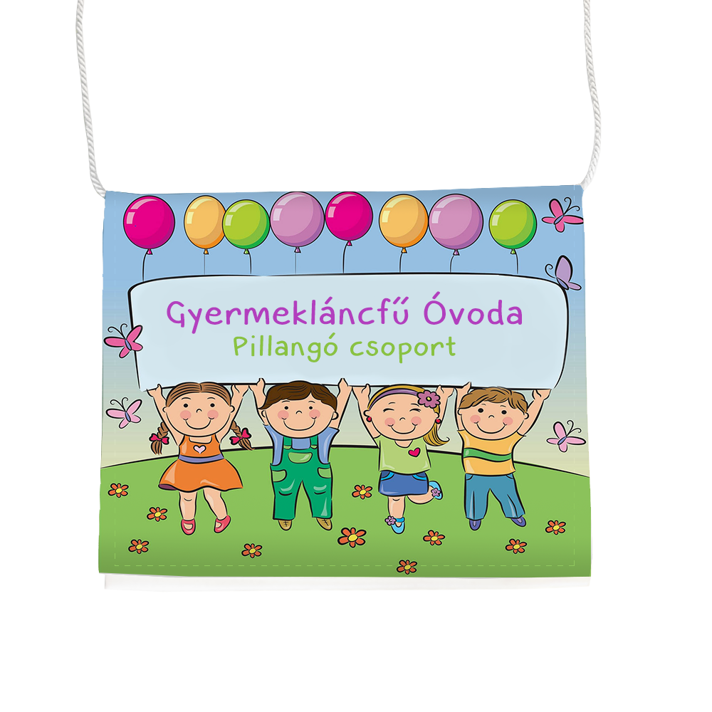 Óvodai ballagási tarisznya - Pillangós