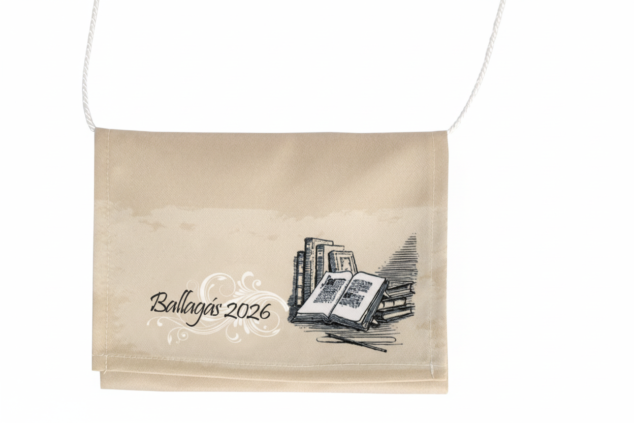 Bézs ballagási tarisznya