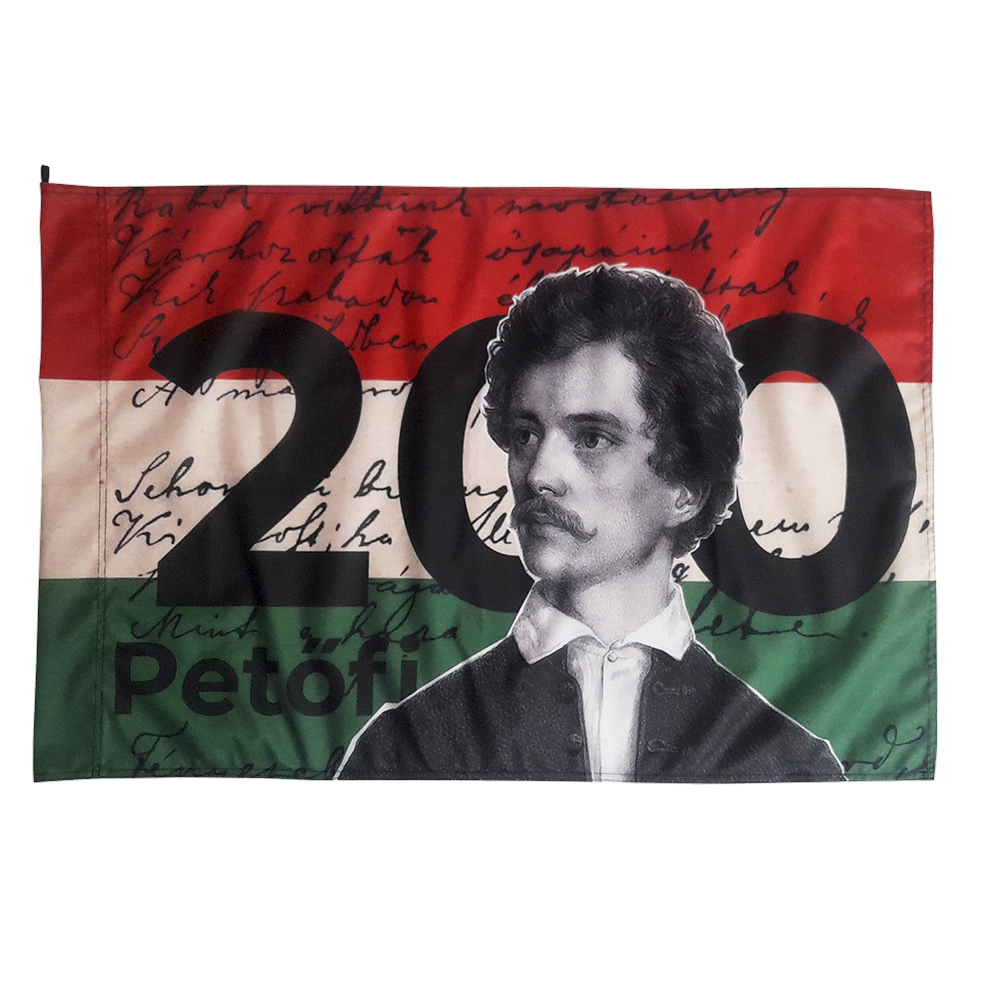 Petőfi év 200 zászló