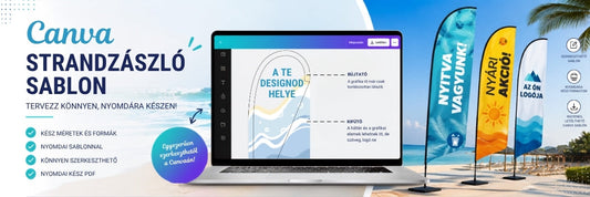 Hogyan tervezz strandzászlót Canvában? – Kezdőknek is működő útmutató