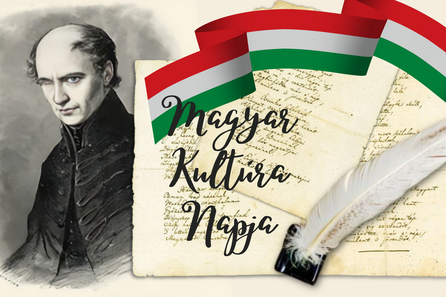 Magyar Kultúra Napja emlékzászló