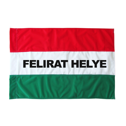 Feliratos magyar zászló