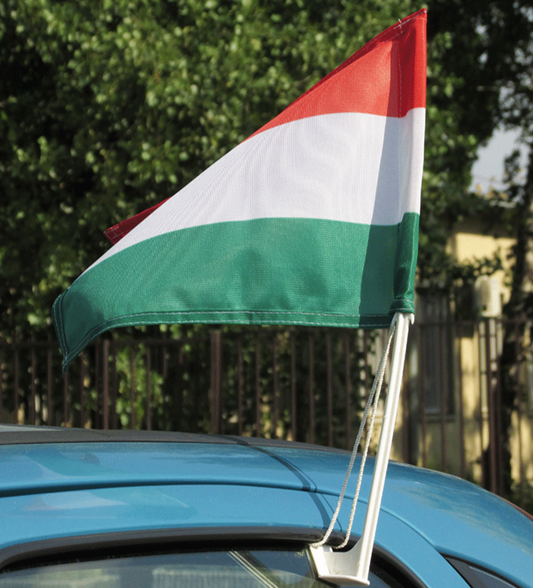 autós zászló címeres magyar