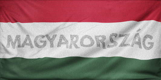 Magyarország feliratos emlékzászló