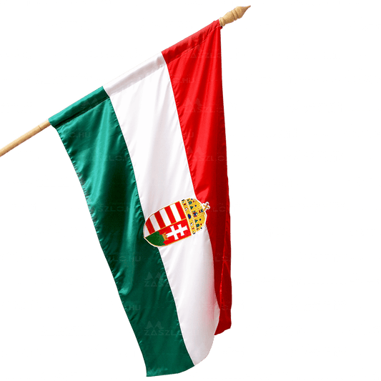 Szatén magyar zászló